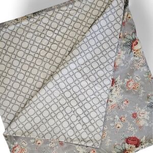 NEW Custom Reversible Linen Duvet Set Full 85x89 + 2 Shams  Professionally Made